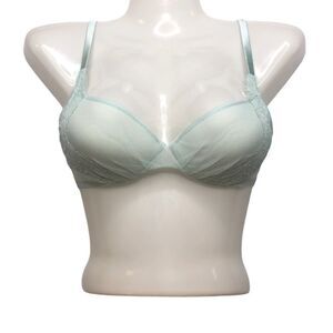 LA PERLA Light Blue lace Bra Luxury Lingerie NWOT